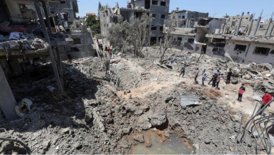 قصف إسرائيلي يوقع 11 قتيلا في رفح والنصيرات بغزة
