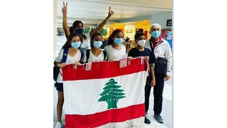 لبنان بطل غرب آسيا للاناث في التنس تحت 12 سنة