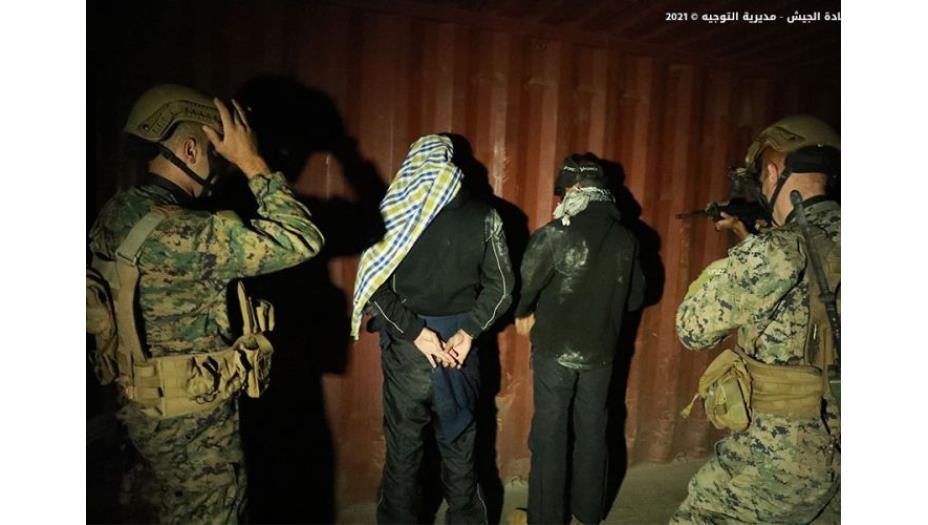 الجيش: تمرين ليلي يحاكي القضاء على مجموعة إرهابية 