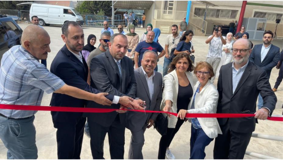 منظمة العمل الدولية تفتتح المبنى الجديد لمدرسة المحمرة عكار